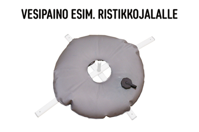 Kokoomus Beach Flagiin vesipaino V